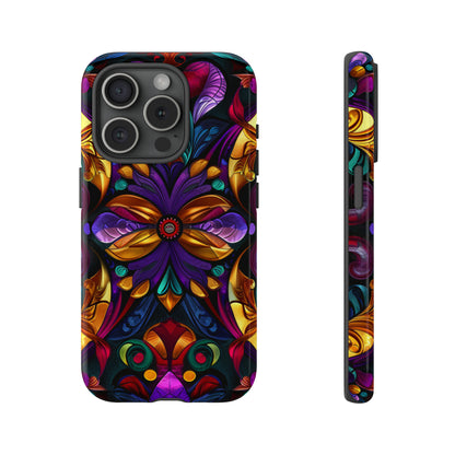 Gothic Stained Glass Majesty - Protective Phone Case