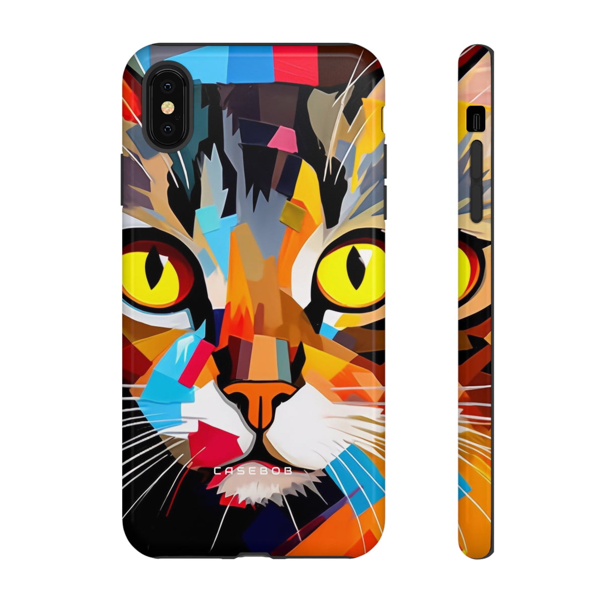 Abstract Kitty Palette - Protective Phone Case