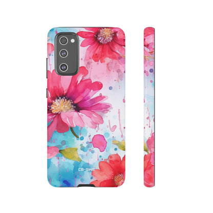Vibrant Floral Dance - Samsung Case