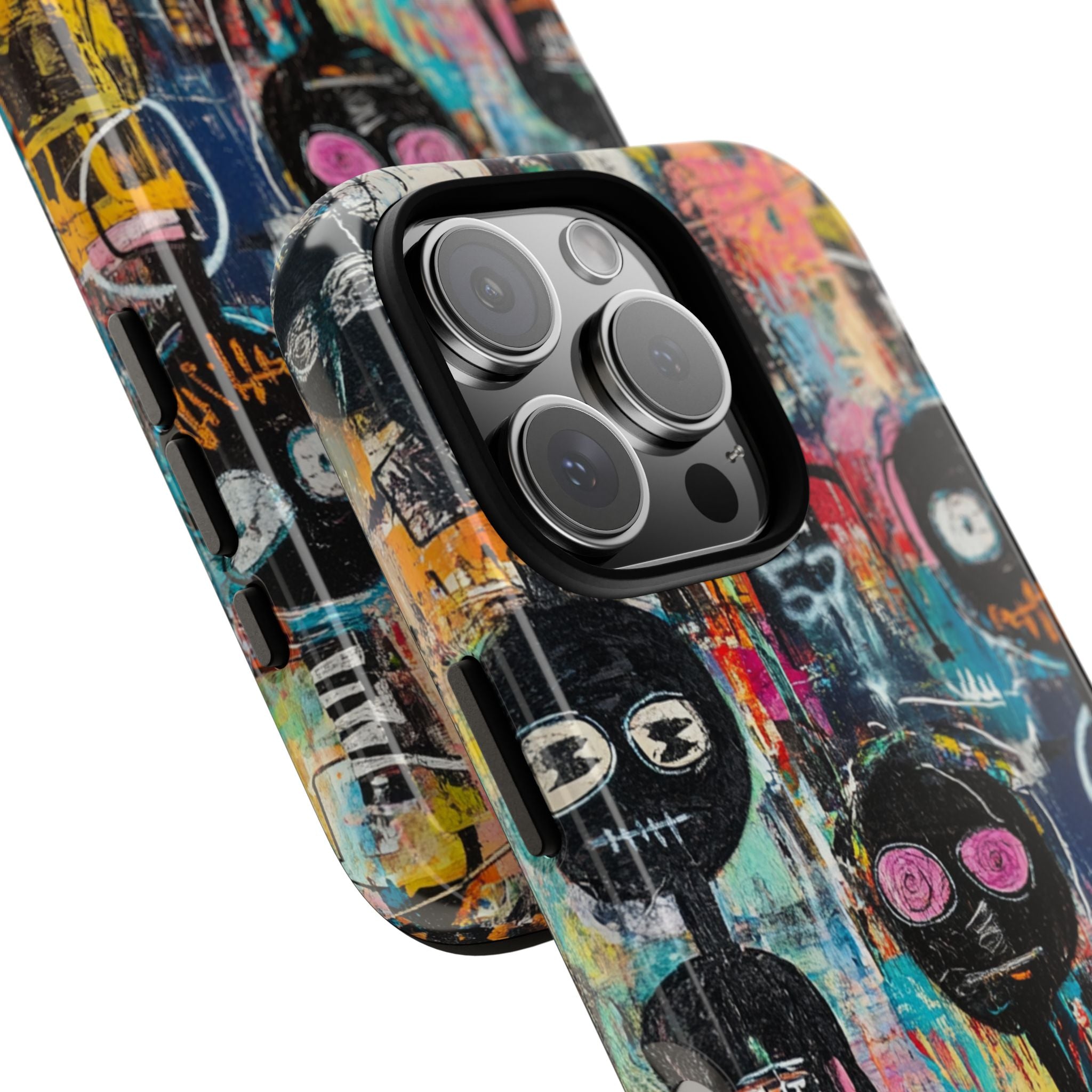 Black Silhouettes iPhone 16 Pro Case - Tough