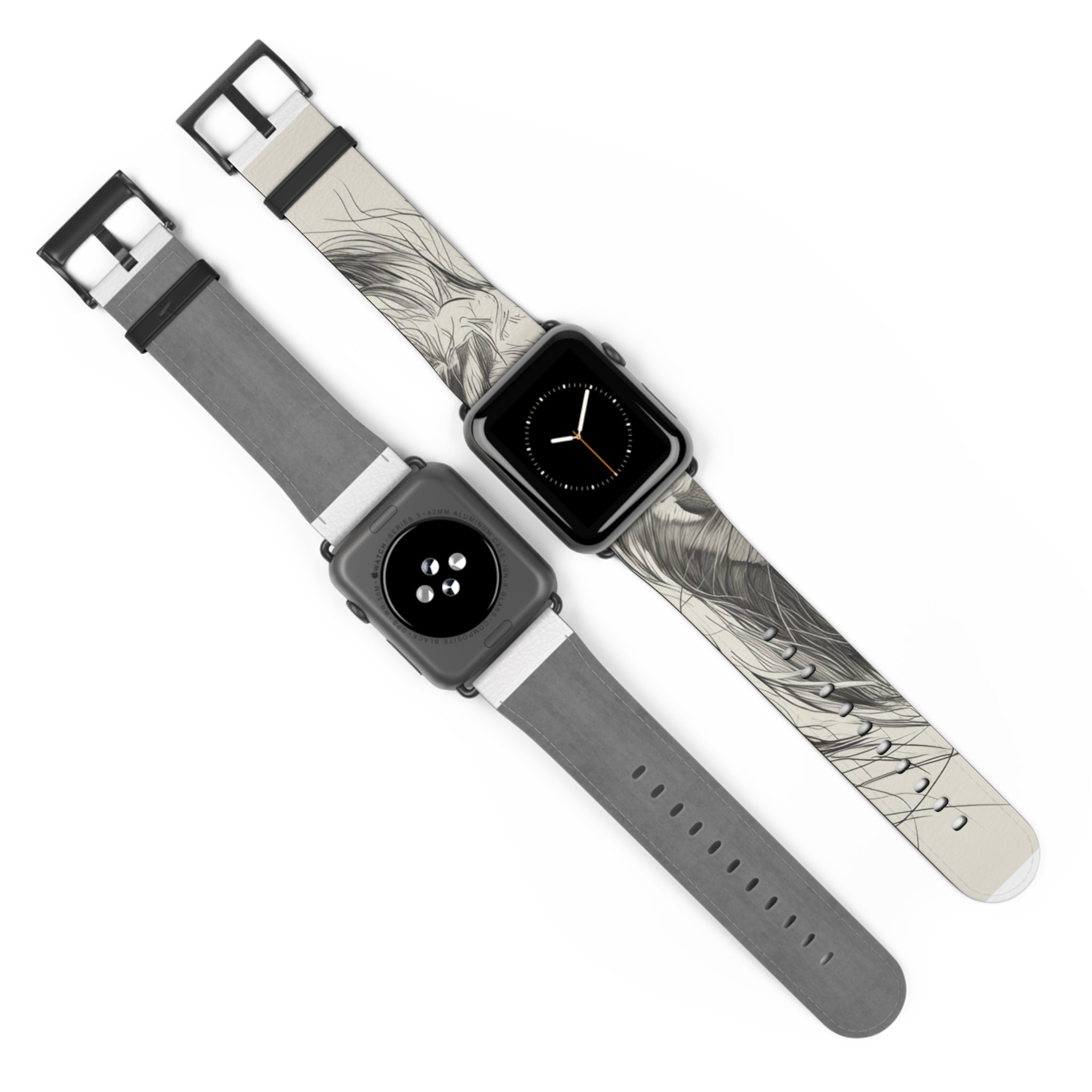 Lion Whisper Gray - Watch Band