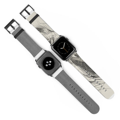 Lion Whisper Gray - Watch Band