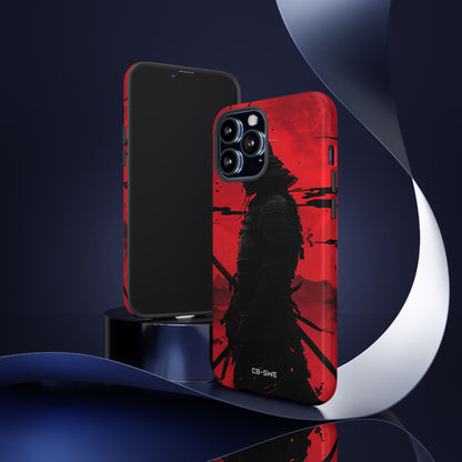 Red Samurai Shadow - iPhone Case