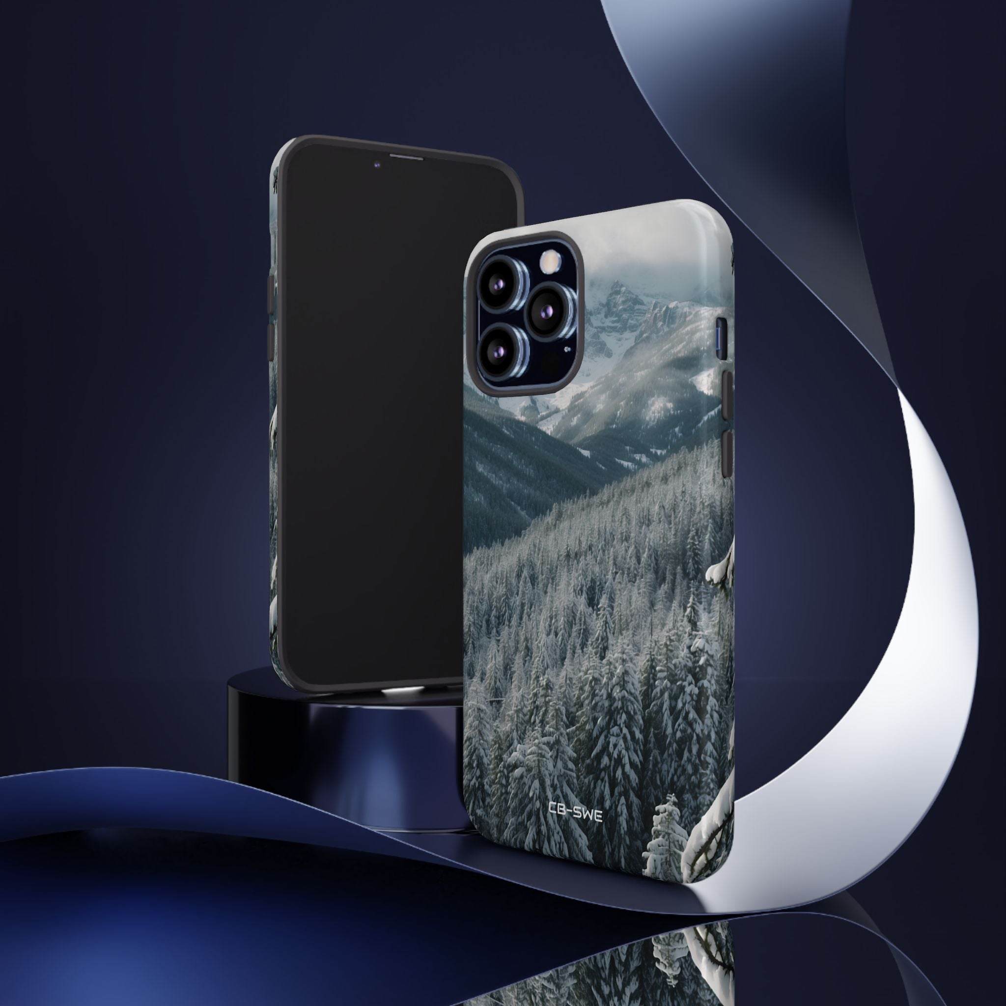 Snow Covers Peaks - iPhone Case