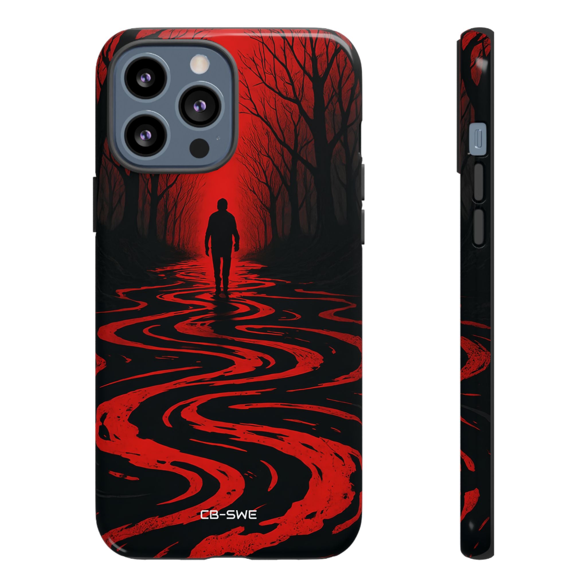 Red Path Mystery - iPhone Case