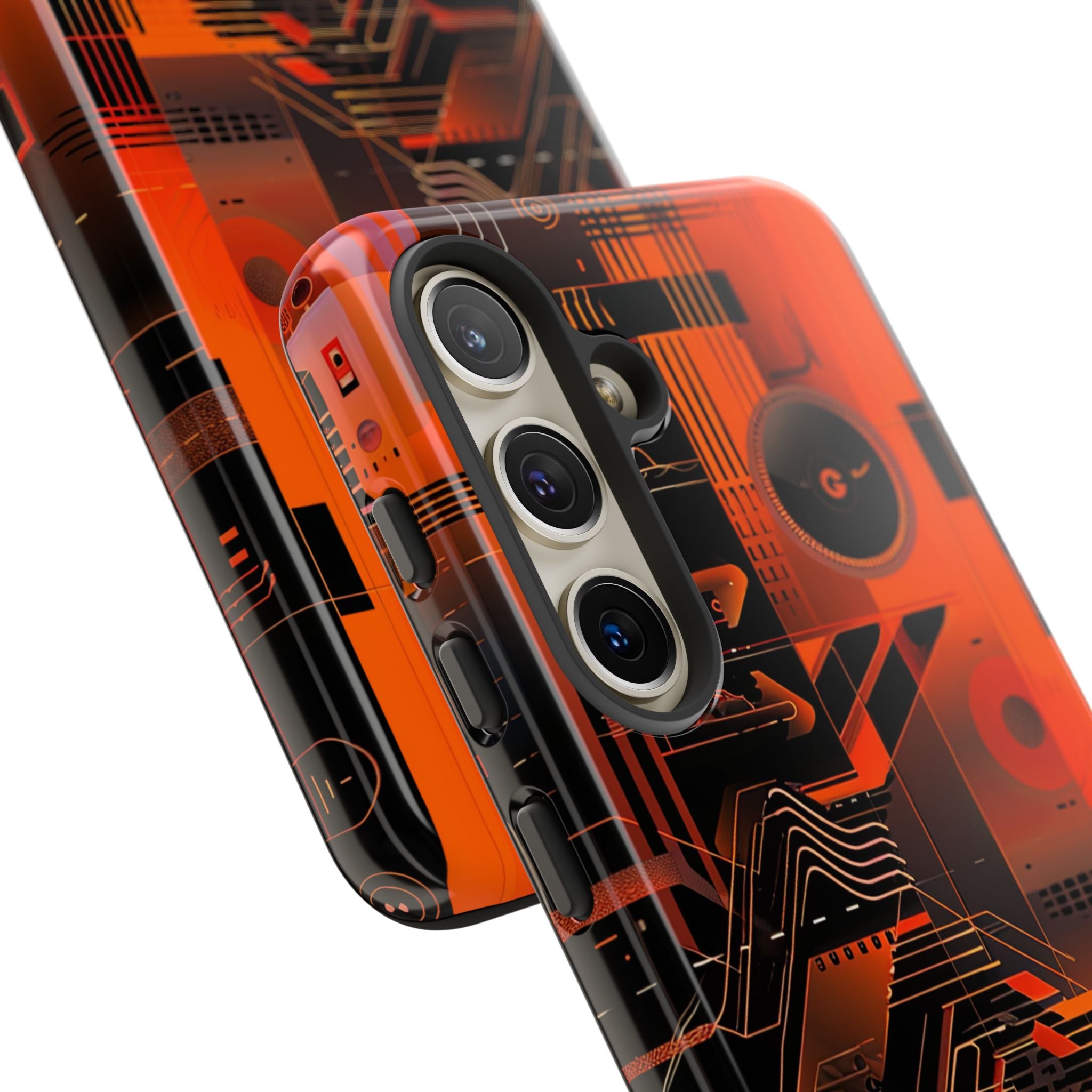 Gradient Circuitburst Samsung S24 - Tough Phone Case