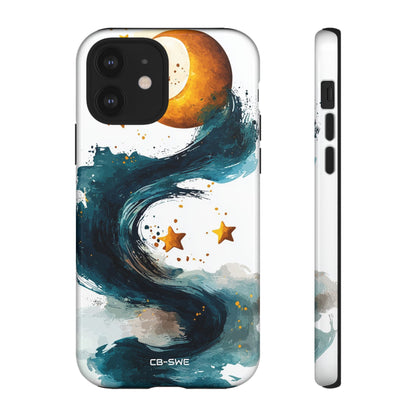 Celestial Waves Dance - iPhone Case