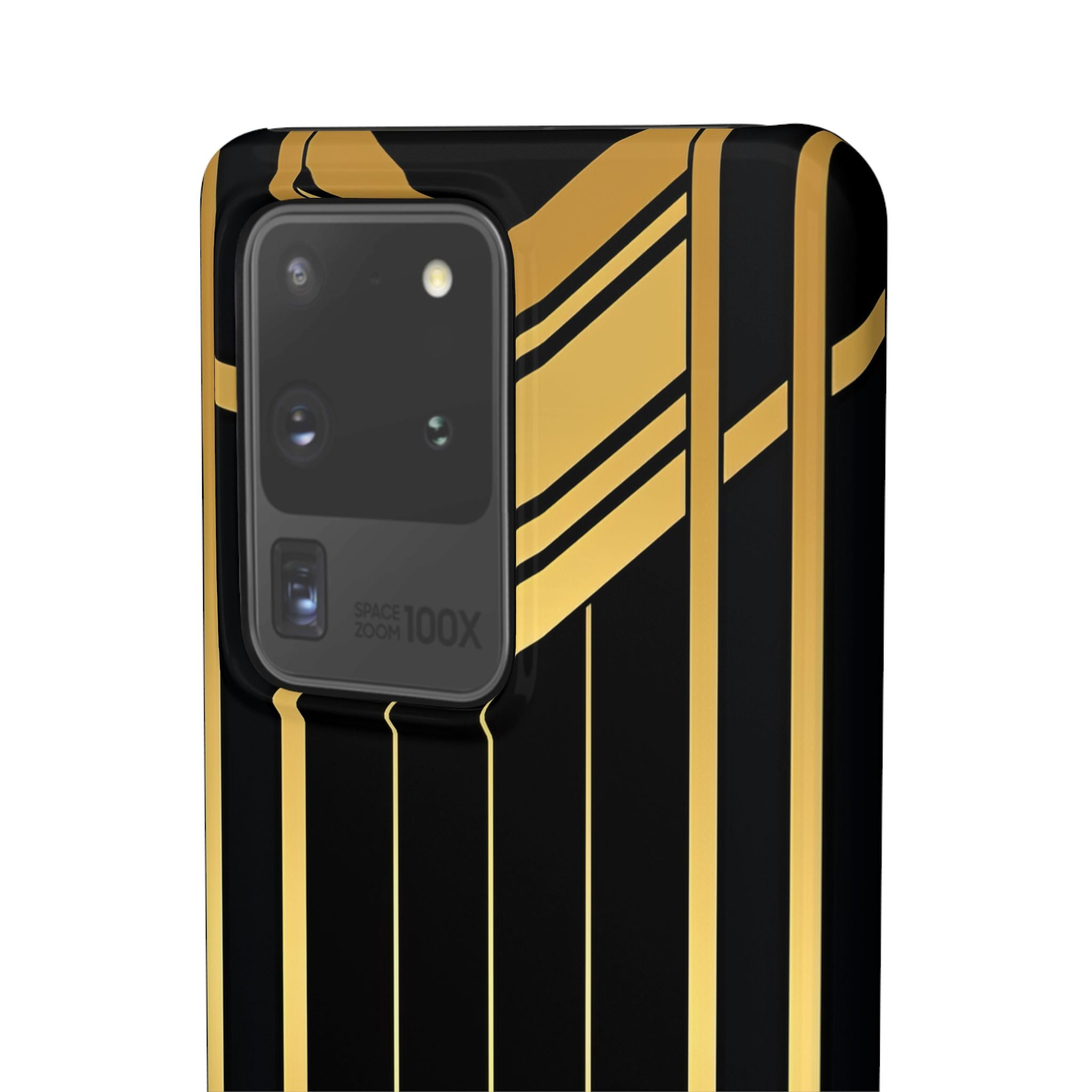 "Golden Art Deco Symmetry in Geometric Elegance" Samsung S20 - Slim Phone Case