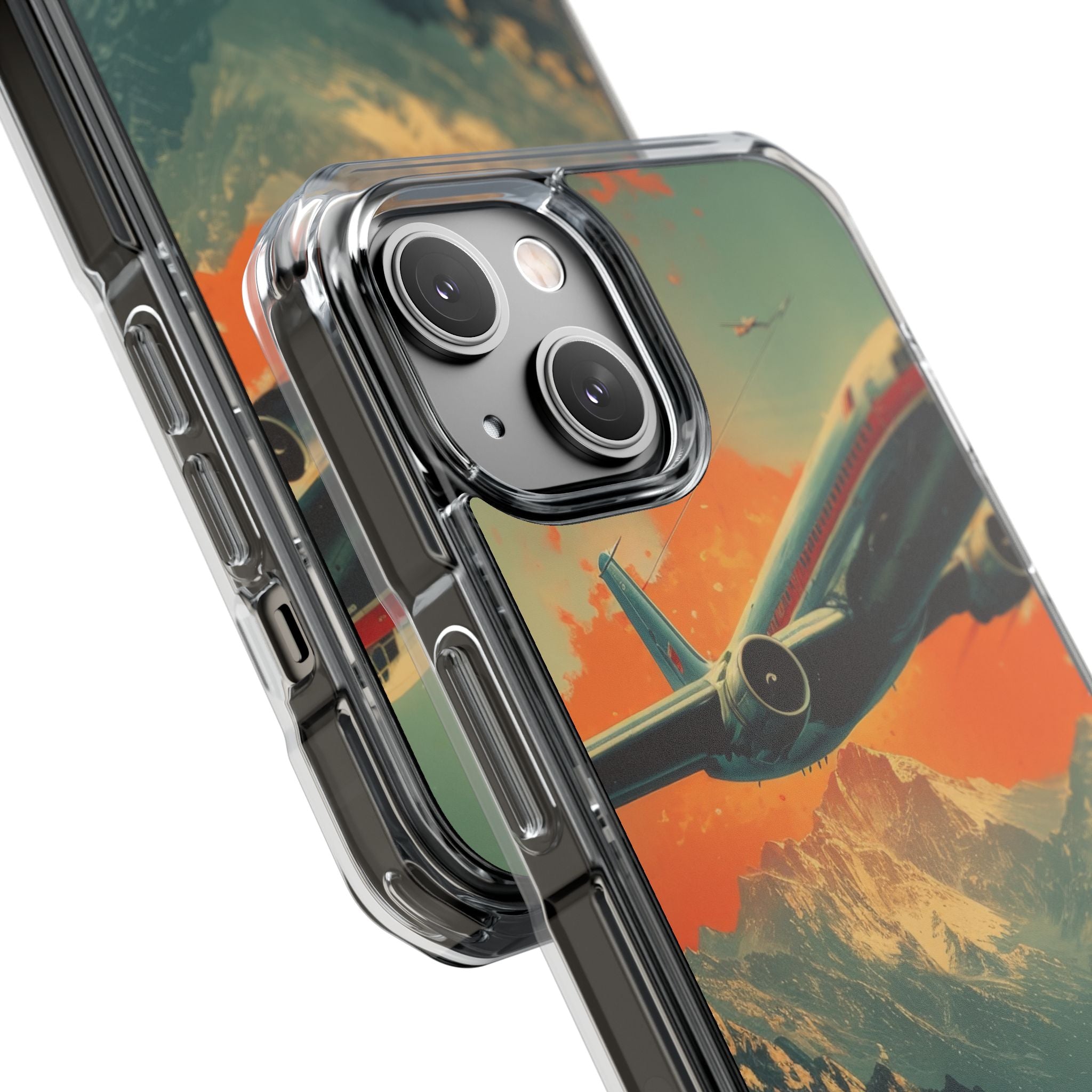 Soaring Mountain Flight iPhone 14 - Impact Clear+