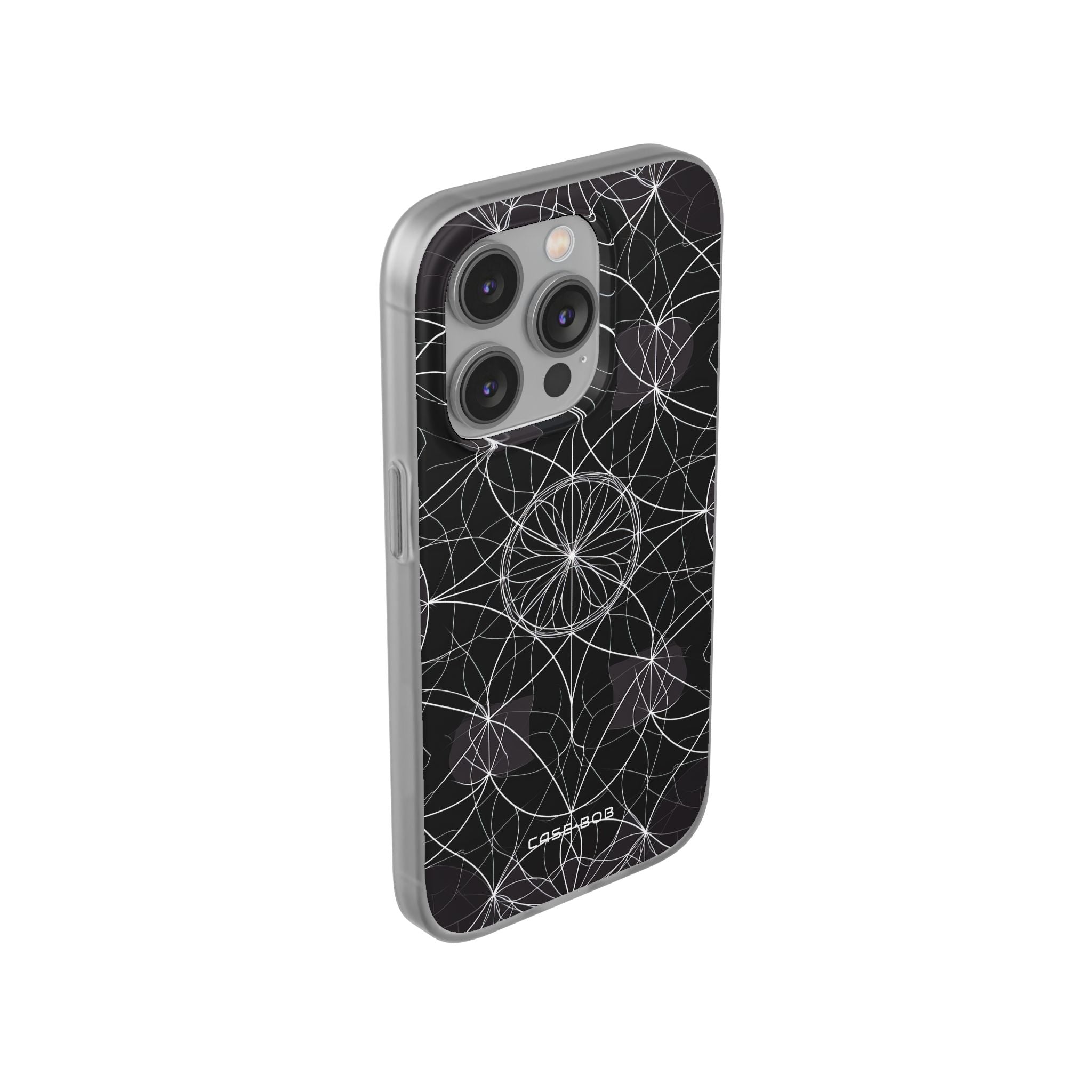 Radiant Petal Orbit iPhone 14 Pro Case - Soft