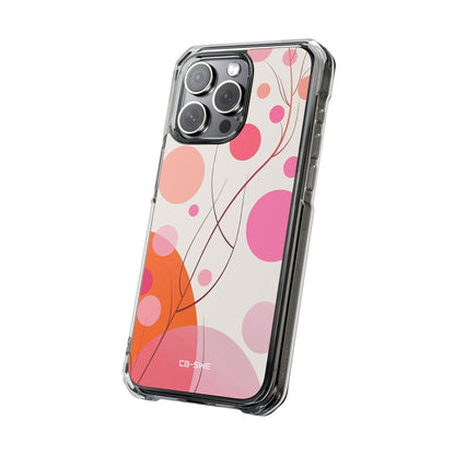 Circles Embrace Lines iPhone Case - Impact