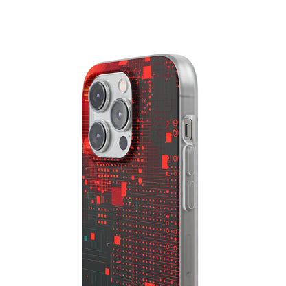 Grid Fusion iPhone 14 Pro Case - Soft