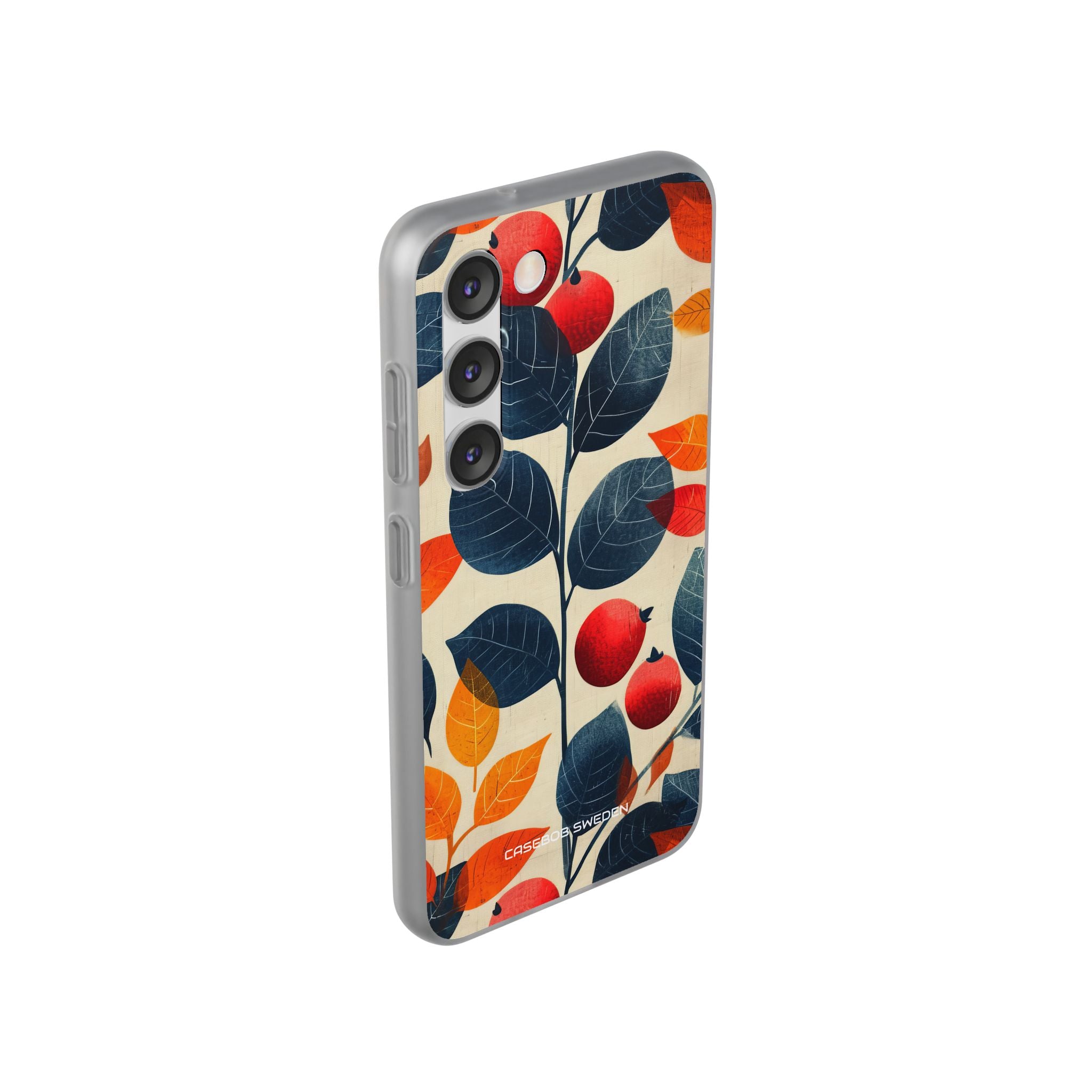 Autumn Nature Pattern - Flexi Samsung S23 Phone Case