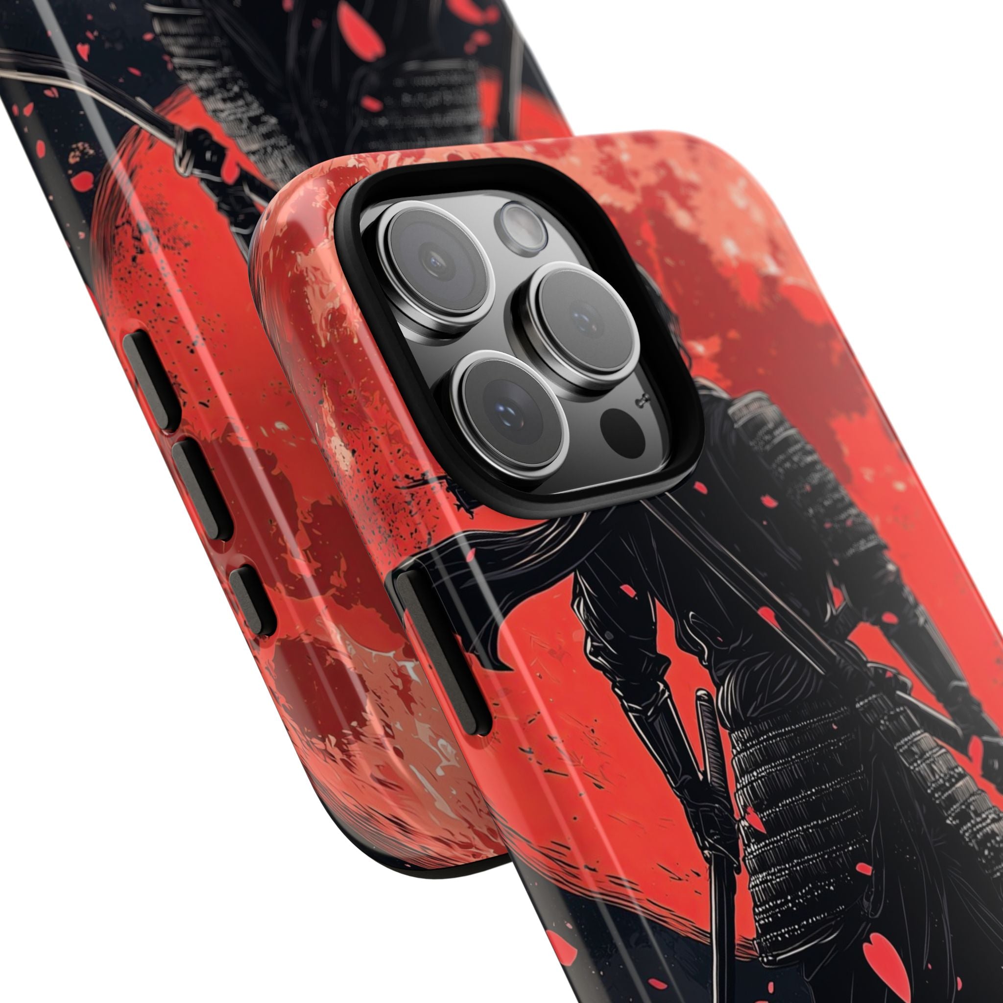 Ninja Faces Moon - iPhone Case