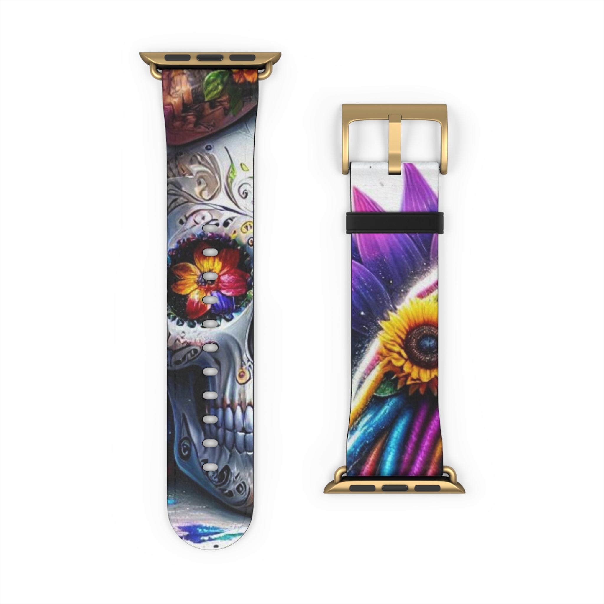 Skull Bloom - Watch Band