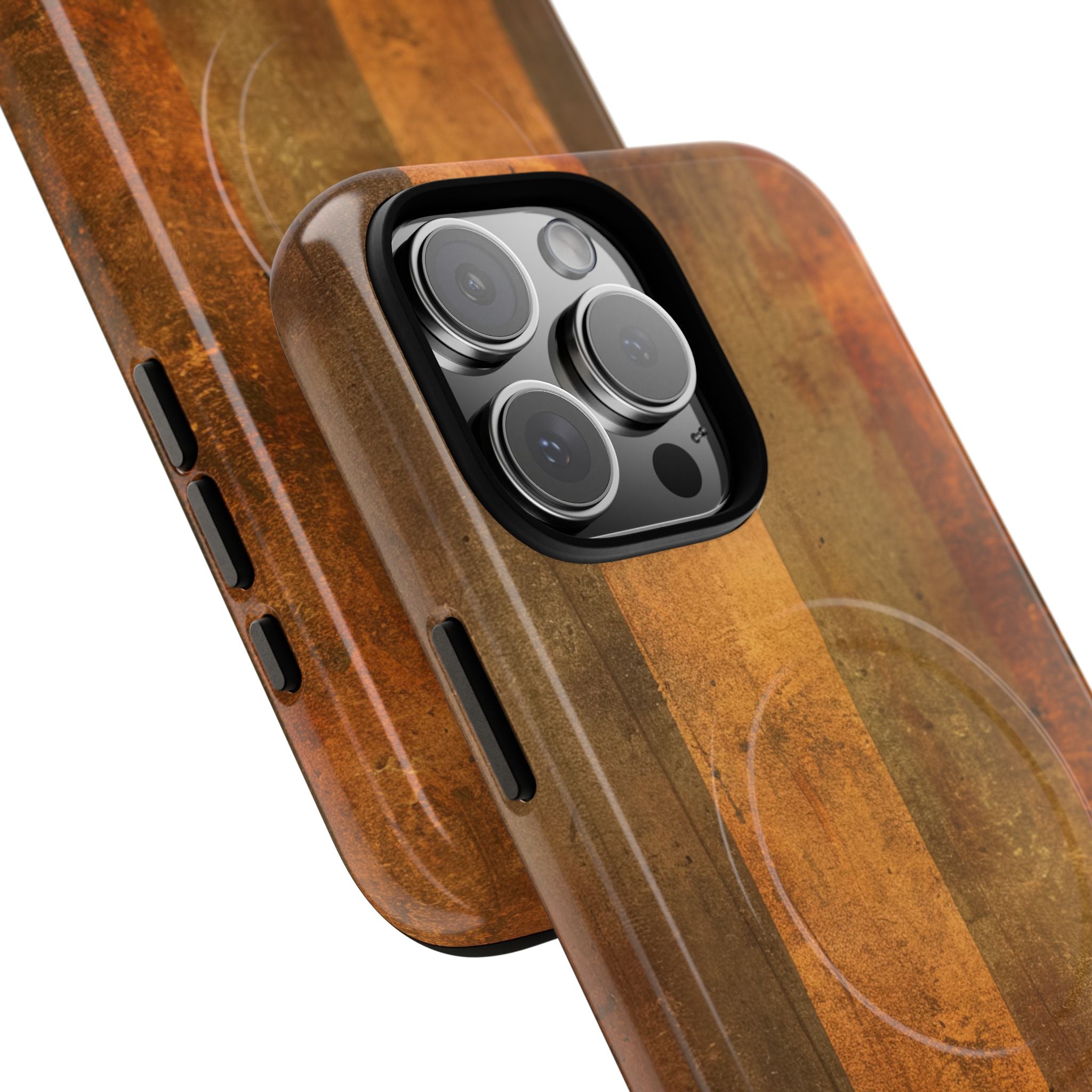 Rustic Striped Texture iPhone 16 - Tough+