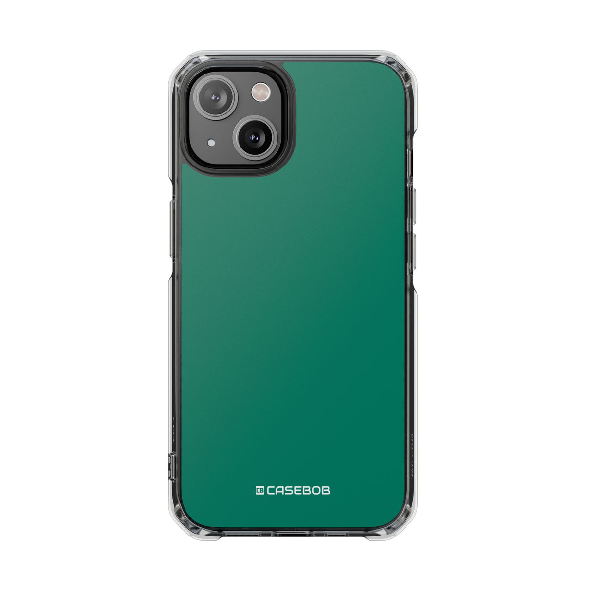 Generisches Viridian | Handyhülle für iPhone (Clear Impact Case – magnetisch) 