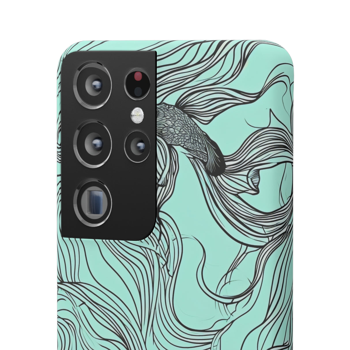 Aqua Serenity | Slim Phone Case for Samsung