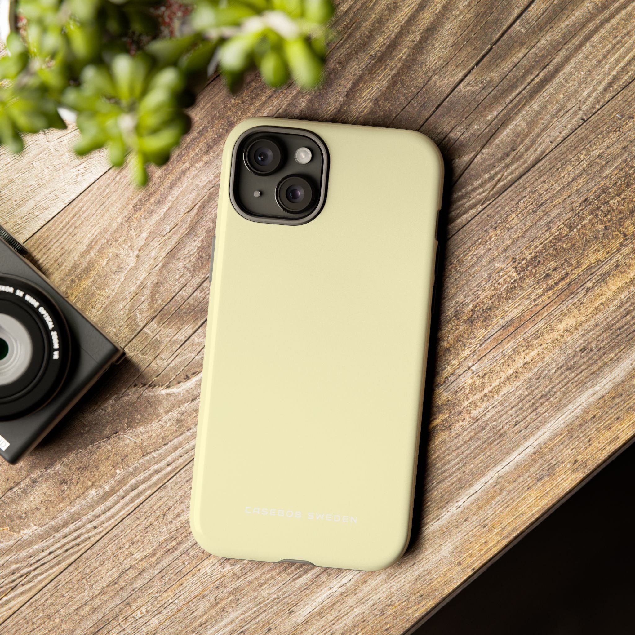 Lemon Chiffon iPhone 15 - Tough Phone Case