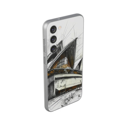 Architectural Curves in Line Formation Samsung S23 - Flexi Phone Case