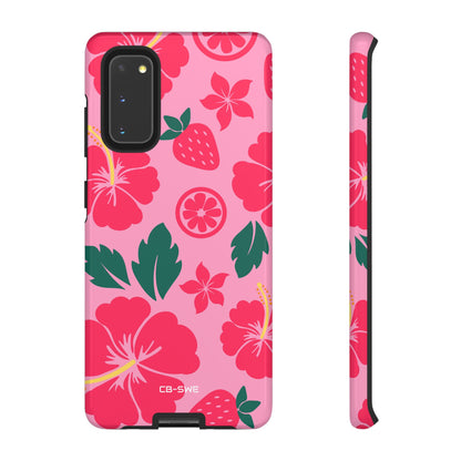 Tropical Hibiscus Harmony - Samsung Case