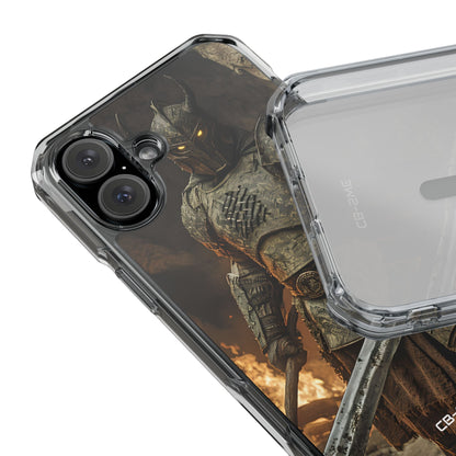 Mystic Warrior's Gaze iPhone Case - Impact