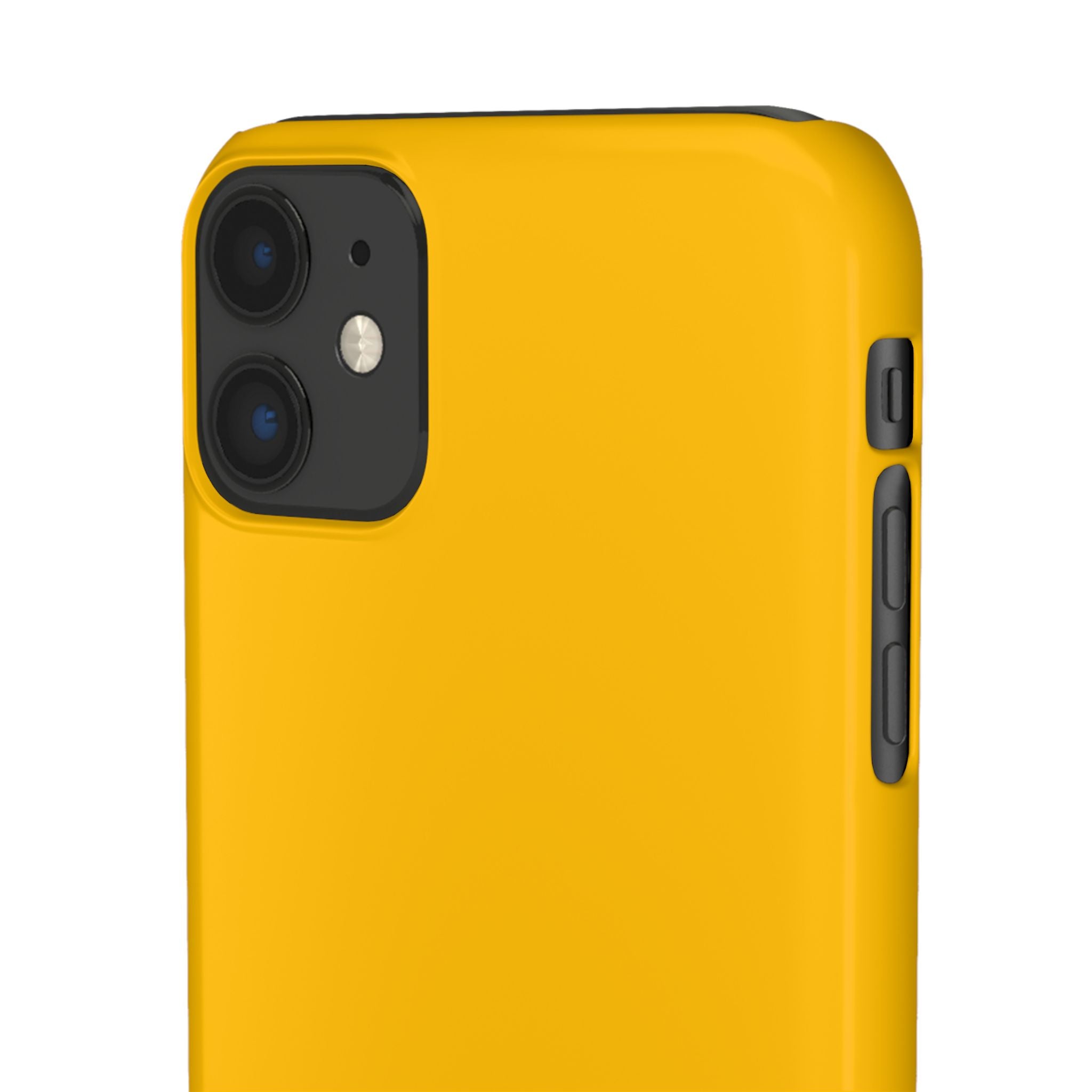 Amber Yellow - Slim iPhone 11 Phone Case