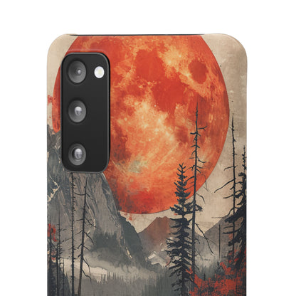 Celestial Glow Over Reflective Landscape Samsung S20 - Slim Phone Case