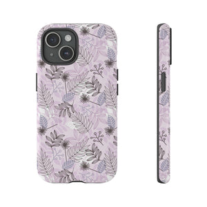 Purple Leaf - Protective Phone Case