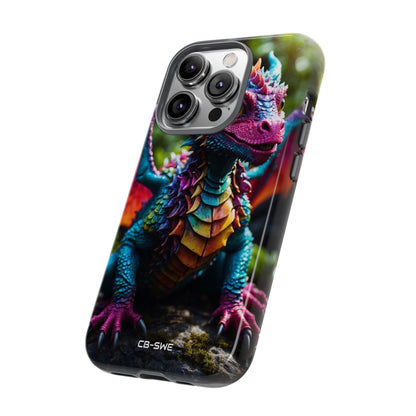 Friendly Dragon Smiles - iPhone Case