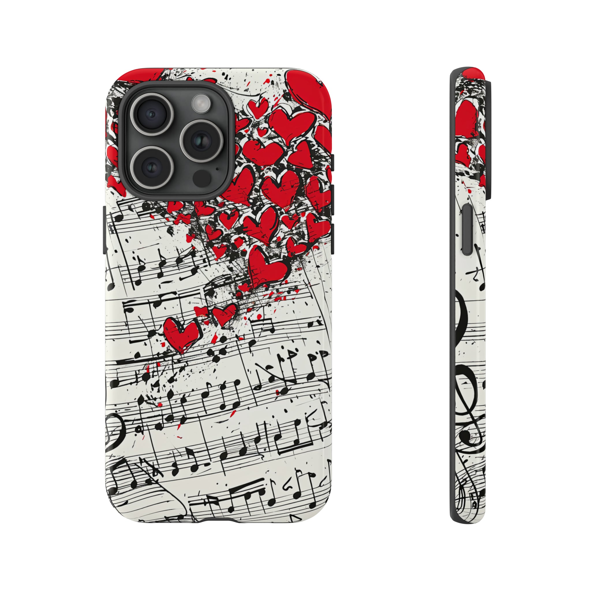 Lyric Harmony Serenade - Protective Phone Case