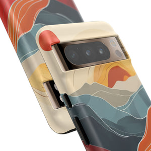 Sunset Waves | Protective Phone Case for Google Pixel