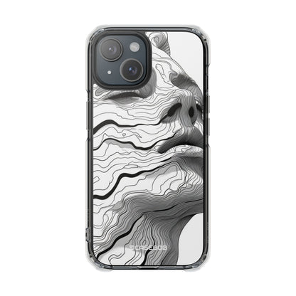 Topographic Serenity - Phone Case for iPhone