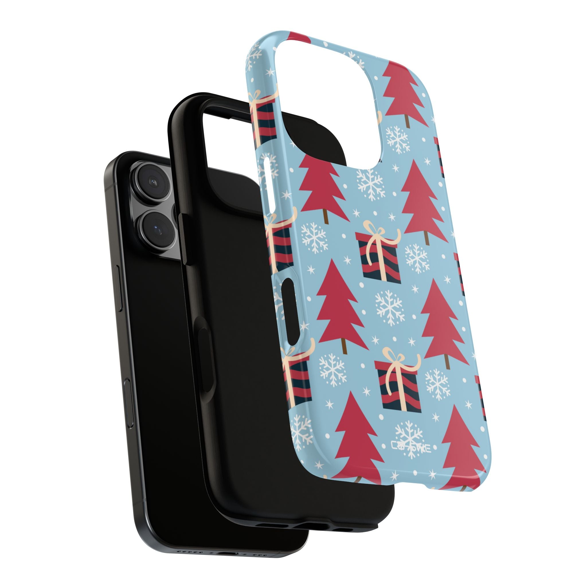 Christmas Trees Shine - iPhone Case