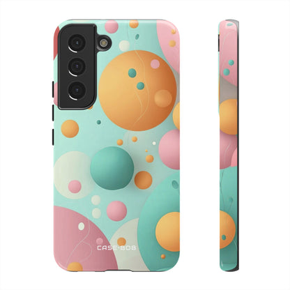 Pastel Circles Samsung S22 Case - Tough