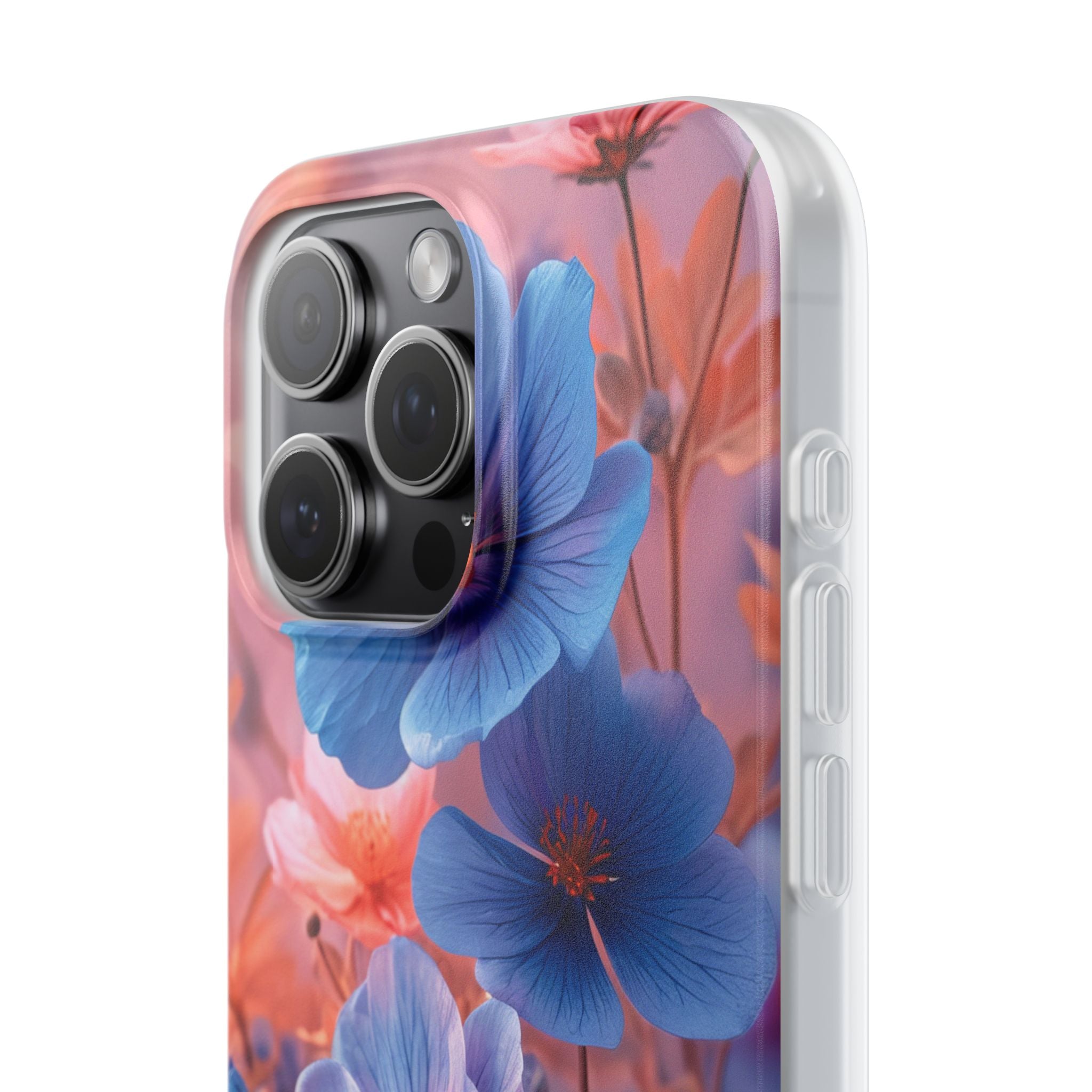 Ethereal Floral Symphony iPhone 15 - Flexi Phone Case