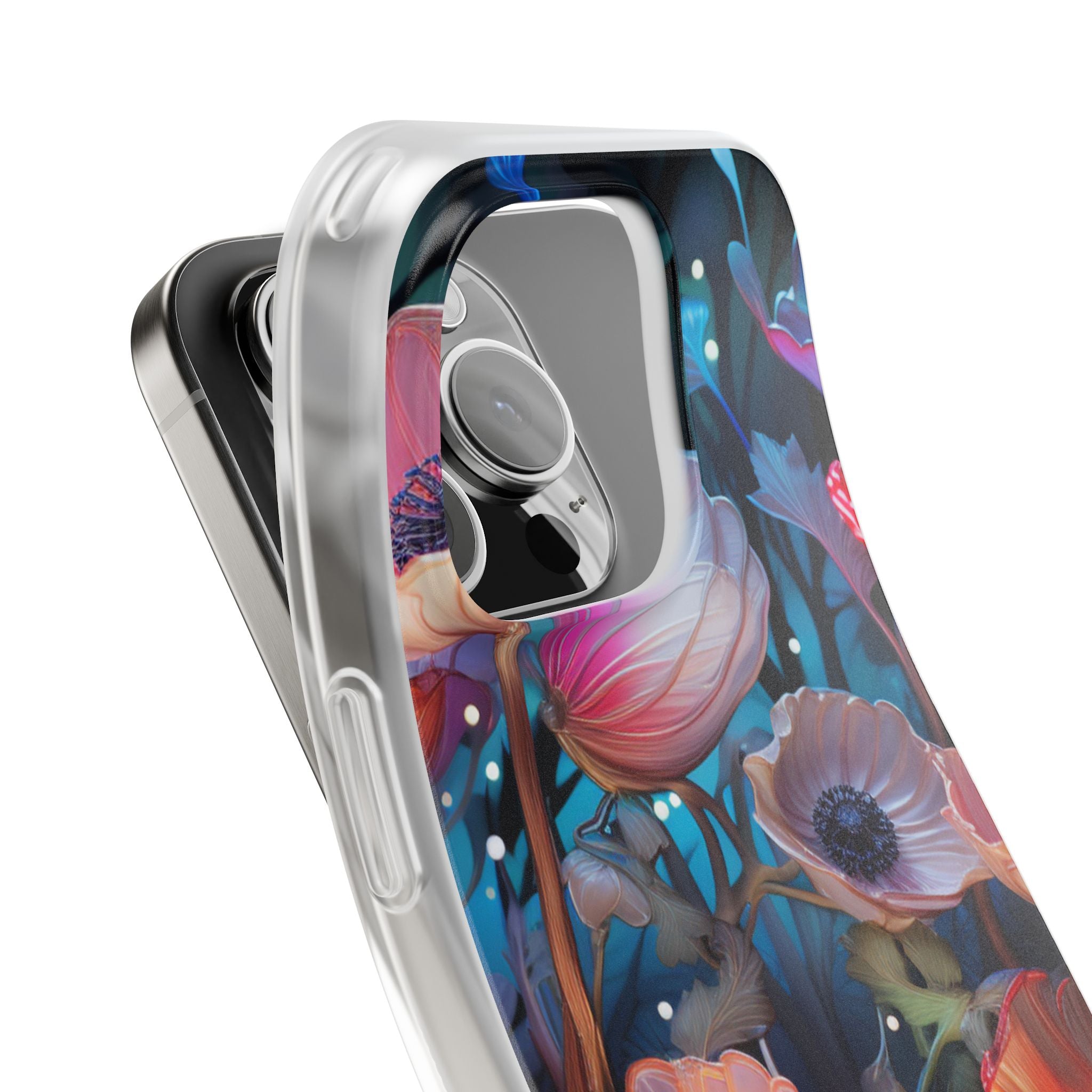 Translucent Bloom iPhone 16 Pro Case - Soft