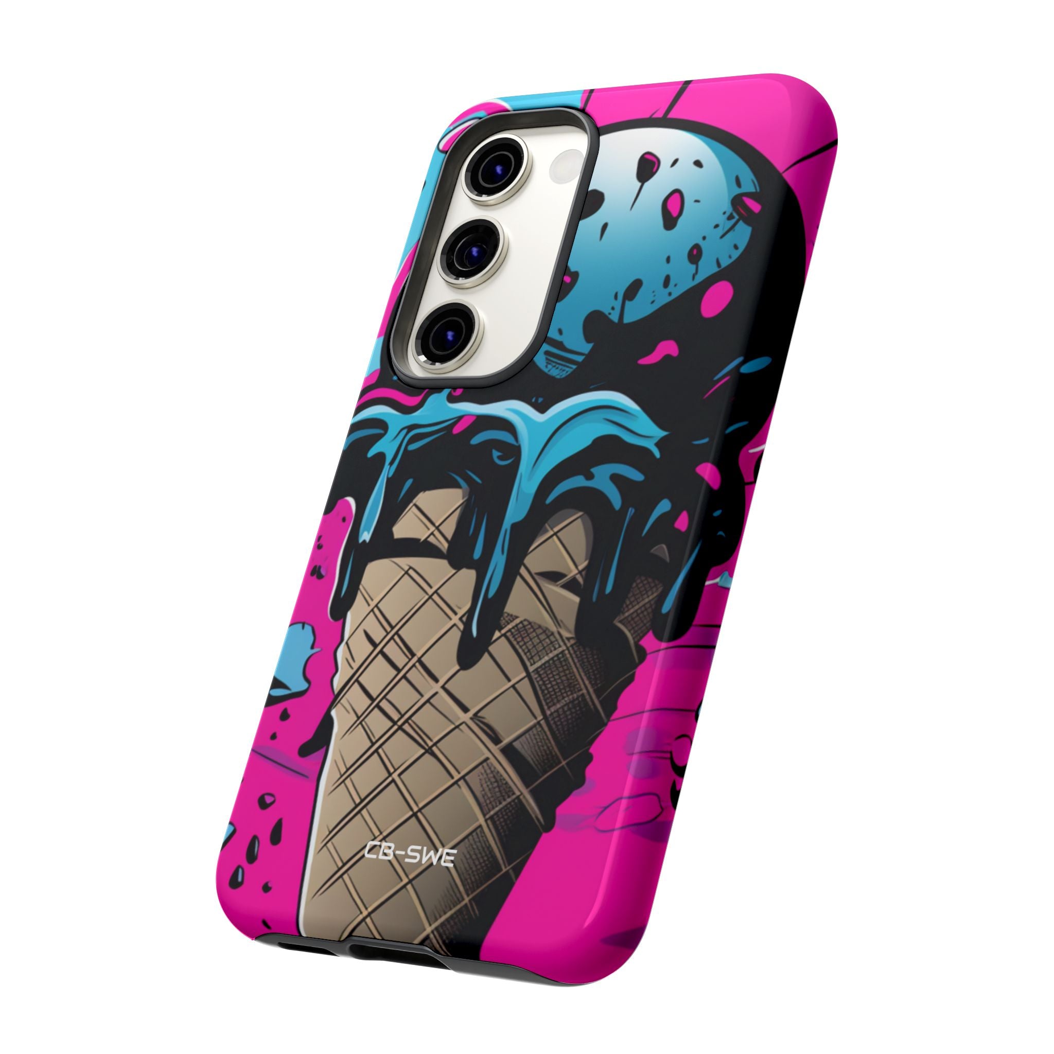 Vibrant Ice Cream Splash - Samsung Case