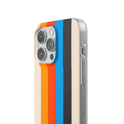 Vivid Stripe Harmony iPhone 14 Pro Max Case - Soft