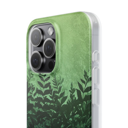 Gradient Fernscape Lush iPhone 15 - Flexi Phone Case