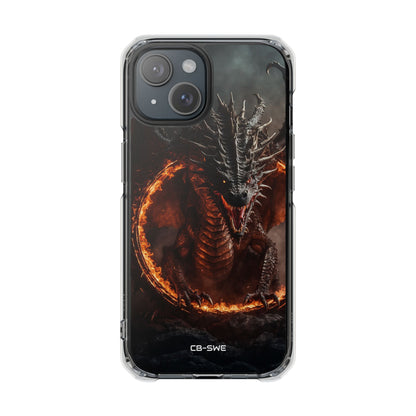 Fiery Dragon Roars iPhone Case - Impact