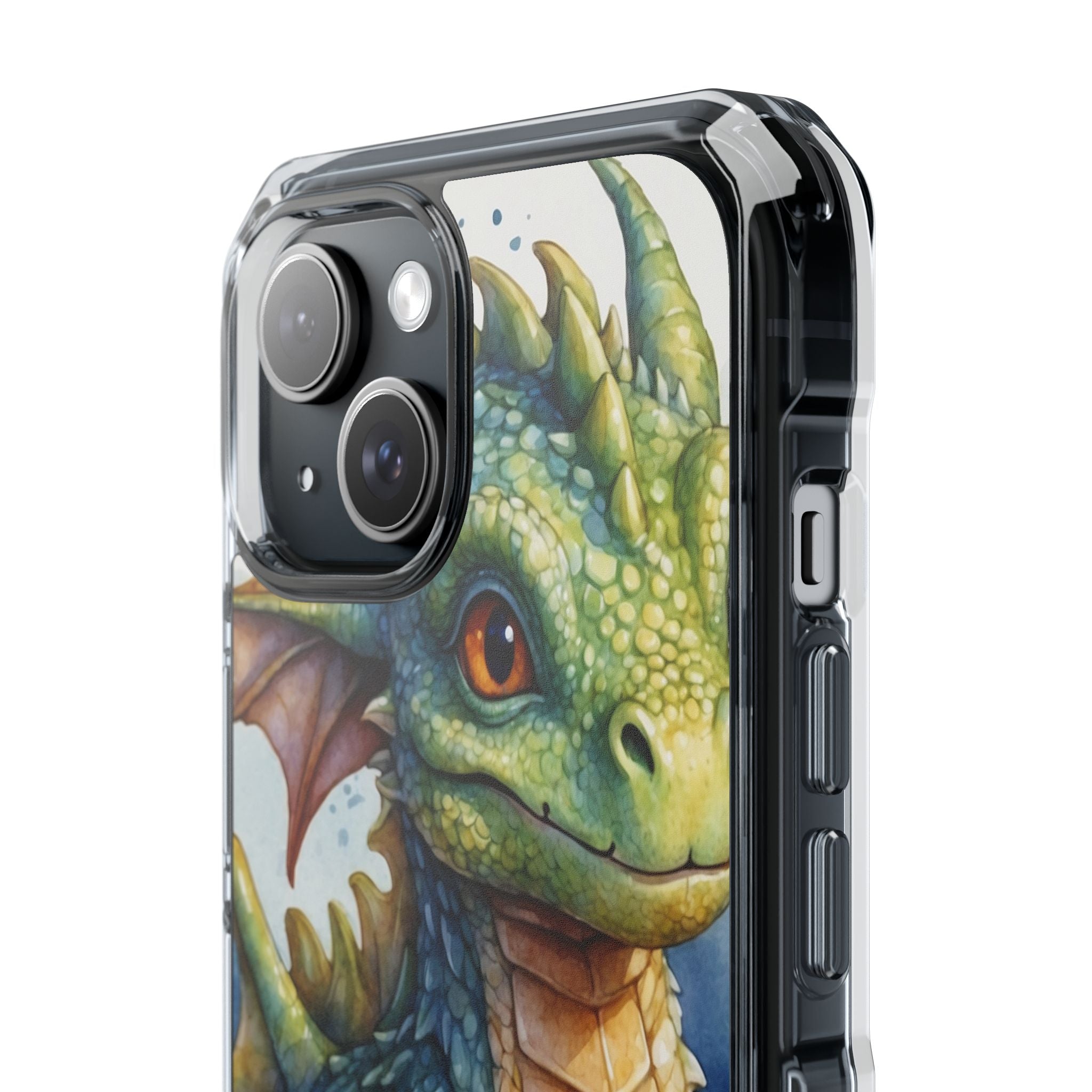Green Dragon Smiles iPhone Case - Impact