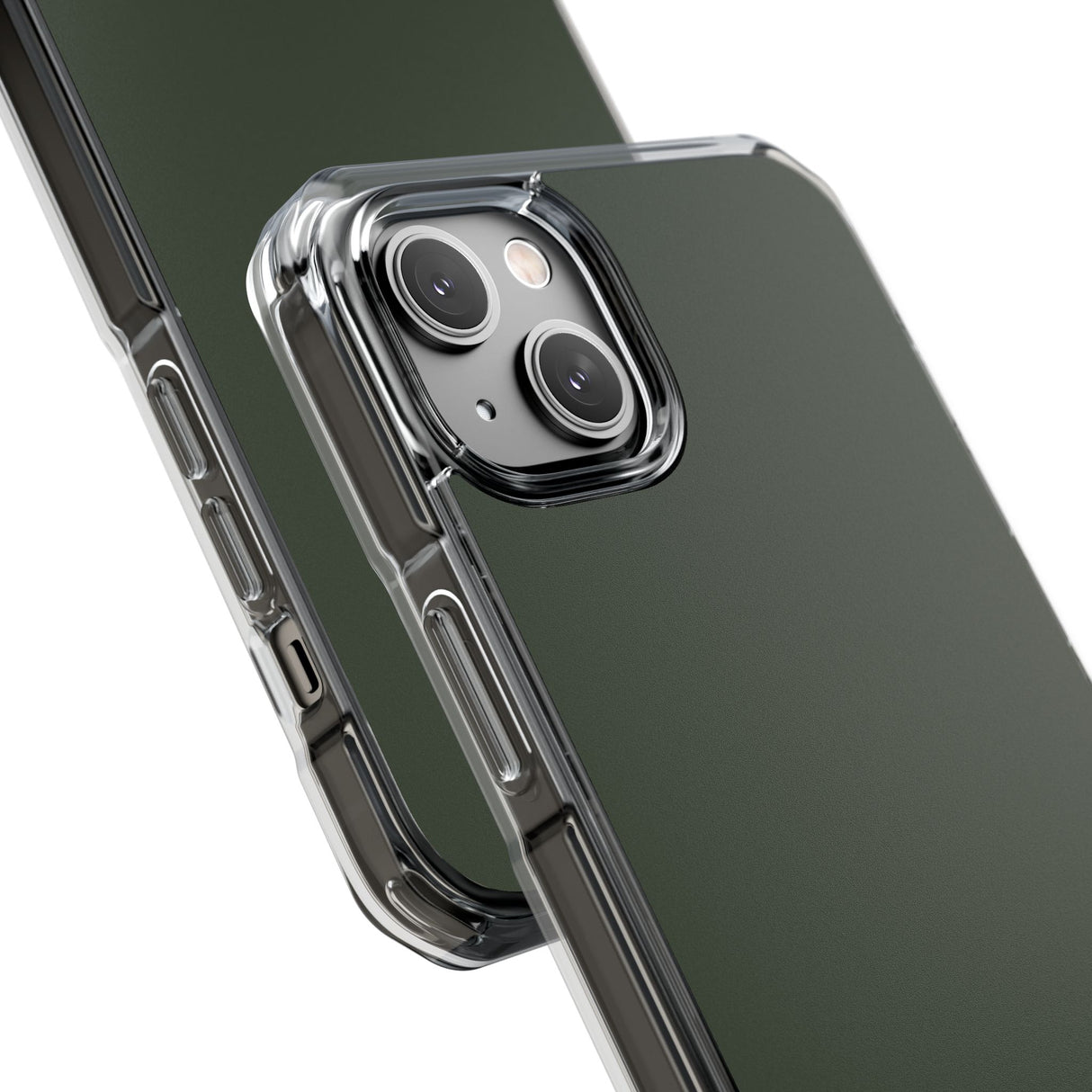 Kombu Green | Handyhülle für iPhone (Clear Impact Case – magnetisch) 