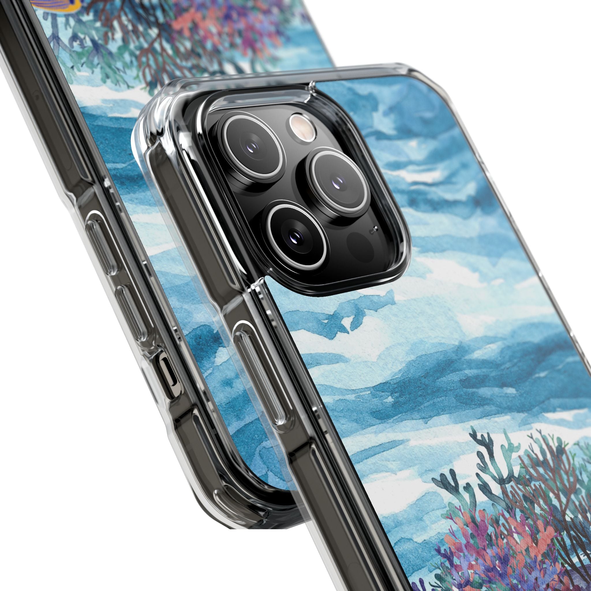 Aquatic Life Watercolors iPhone Case - Impact