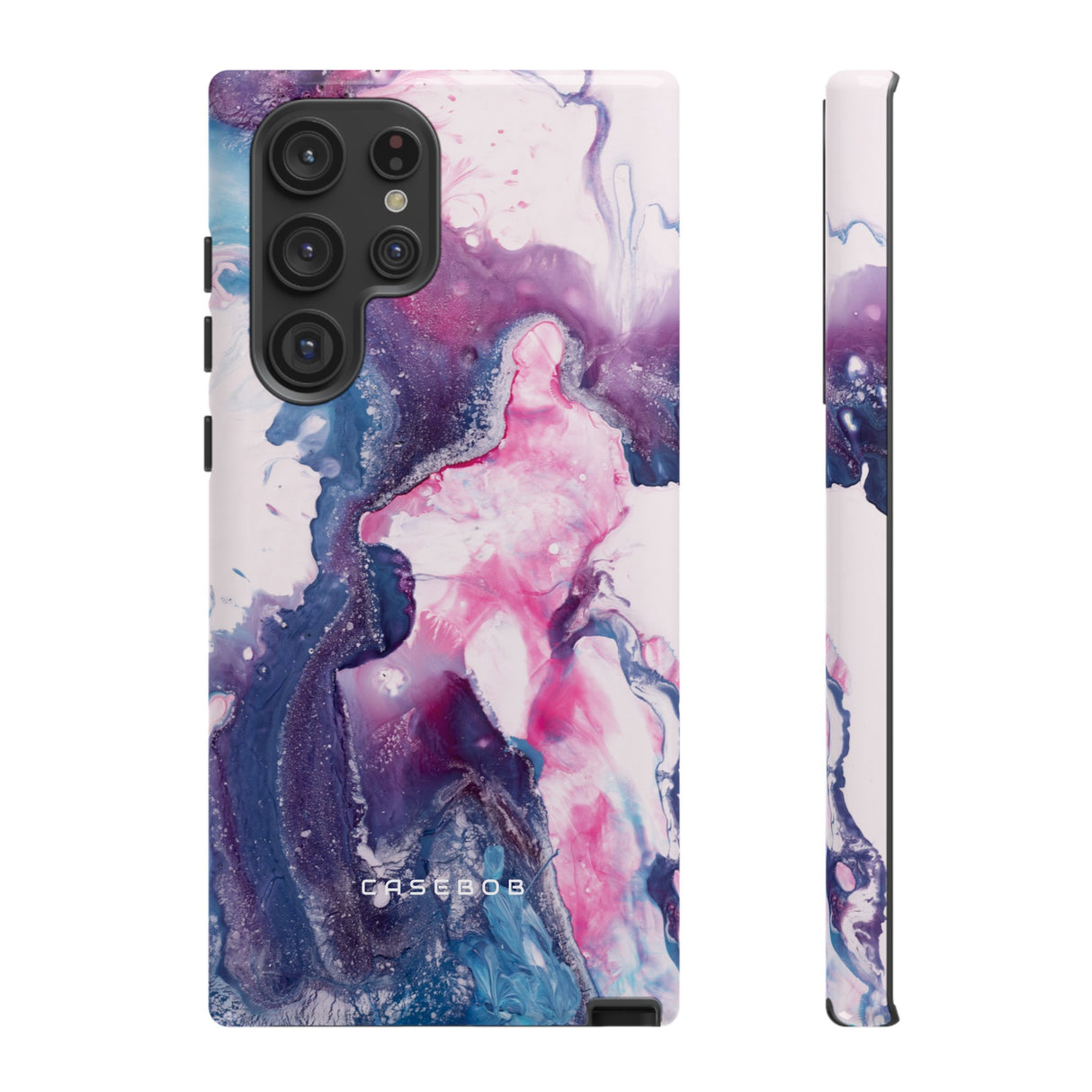 Blue & Pink Art - Protective Phone Case