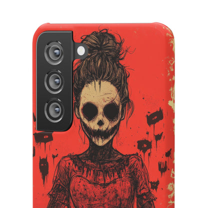 Haunting Scarlet Descent Samsung S21 - Slim Phone Case