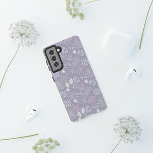 Purple Mona Leaf - Protective Phone Case