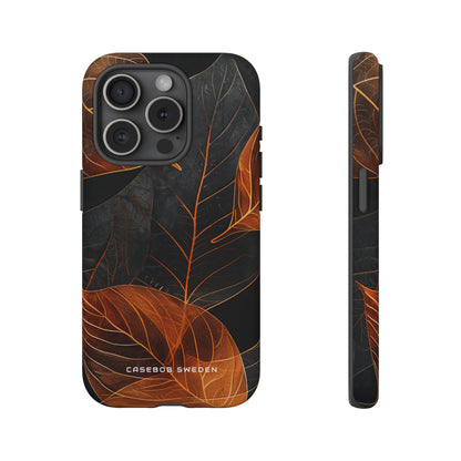 Autumn Leaf Elegance iPhone 15 - Tough Phone Case