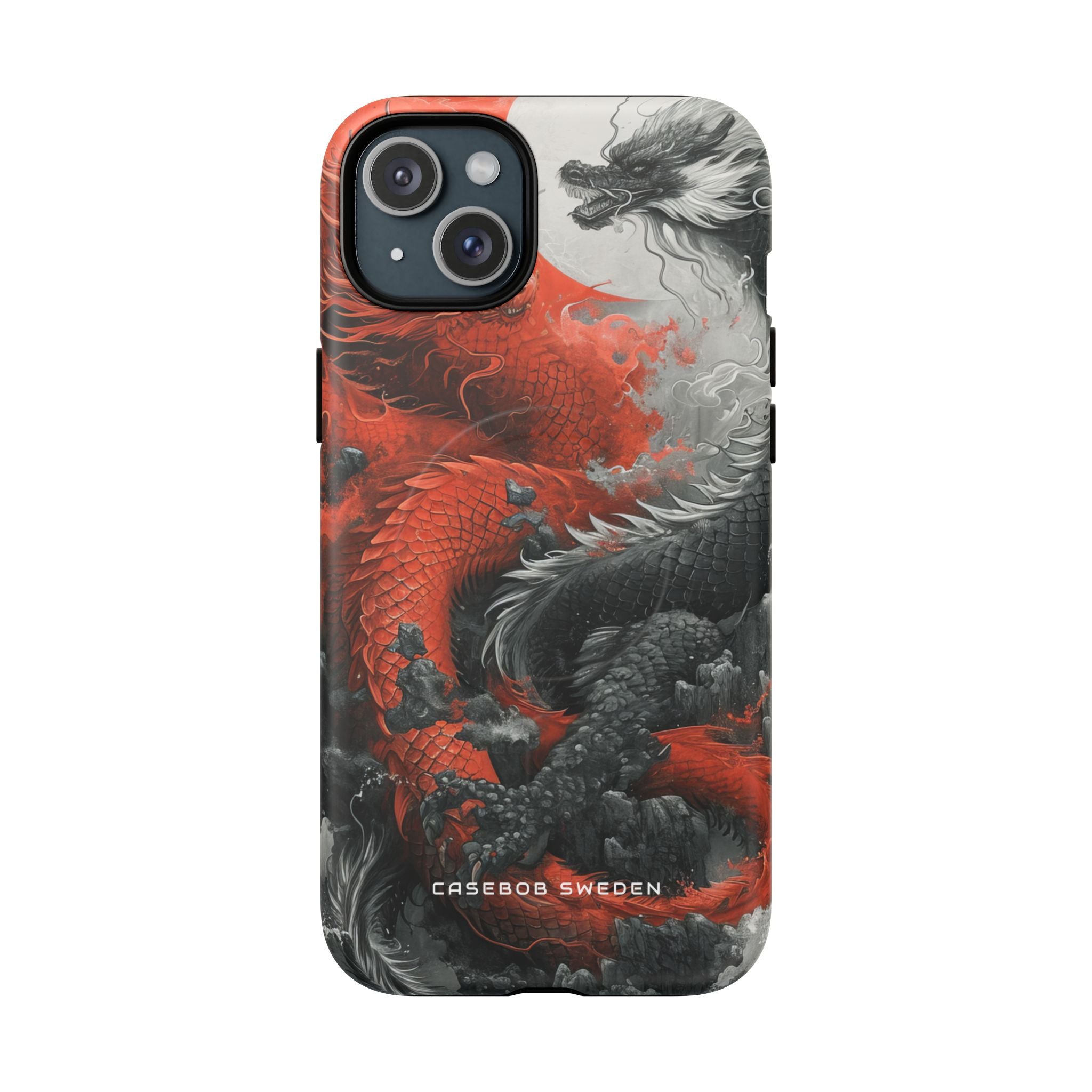 Zen Dragon Harmony iPhone 15 | Tough+ Phone Case