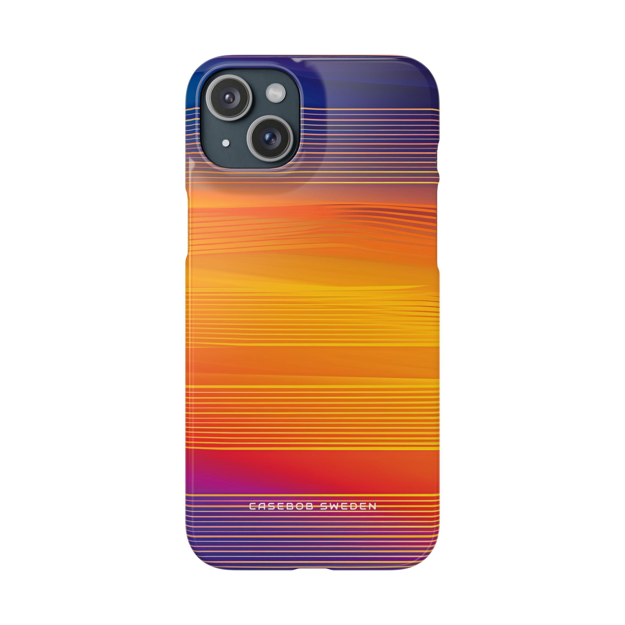 Gradient Sunset Flow iPhone 15 - Slim Phone Case